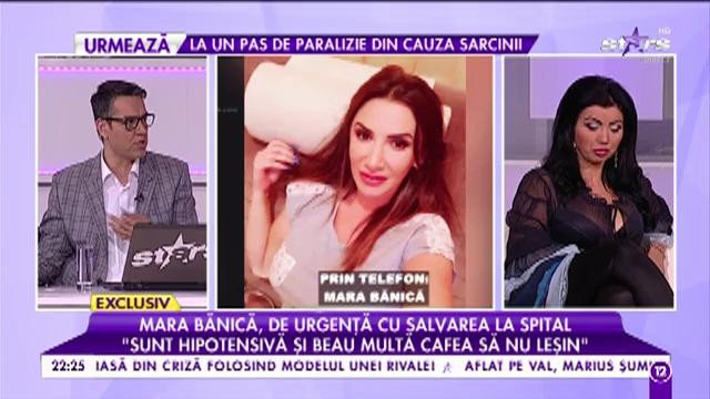 Mara Bănică, de urgență cu salvarea la spital: &bdquo;Am ajuns la spital cu tensiune 18&rdquo;