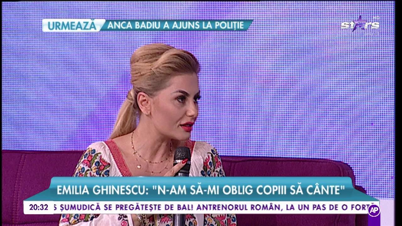 Emilia Ghinescu: &bdquo;Cu tata nu am avut o relație foarte bună...&rdquo;