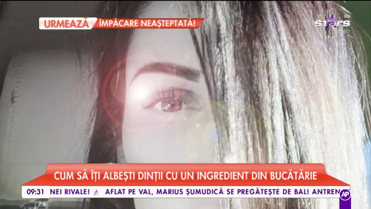 Nicoleta Luciu, trucuri de fumusețe.Cum să-ți albești dinții cu un ingredient din bucatărie