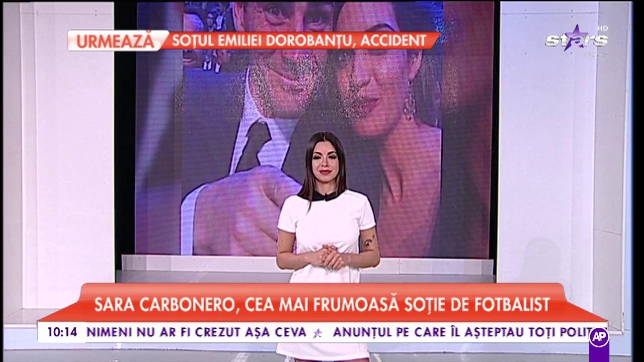 Sara Carbonero, cea mai frumoasă soție de fotbalist
