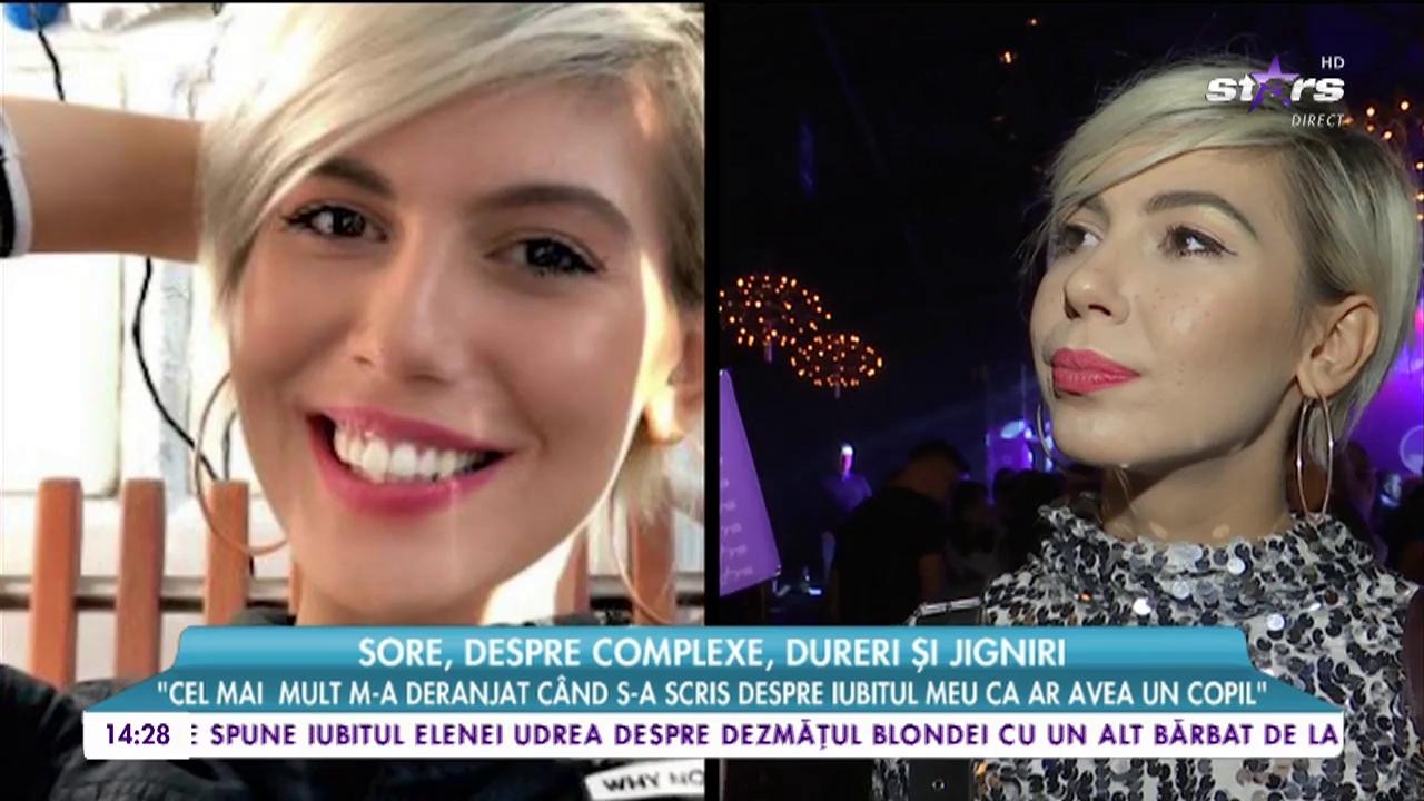 Sore, despre complexele, durerile și jignirile din copilărie: "Colegii &icirc;mi spuneau că sunt domnul castor"