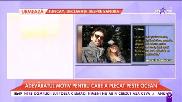 Tuncay, declarații din America. Fizioterapeutul turc spune că vrea să se relaxeze