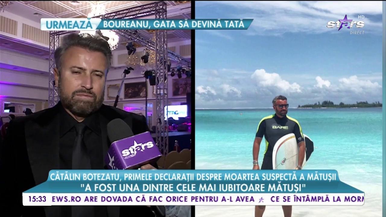 Cătălin Botezatu, primele declarații despre moartea suspectă a mătușii sale: Nu mai poți aduce acea ființă dragă la viață&rdquo;