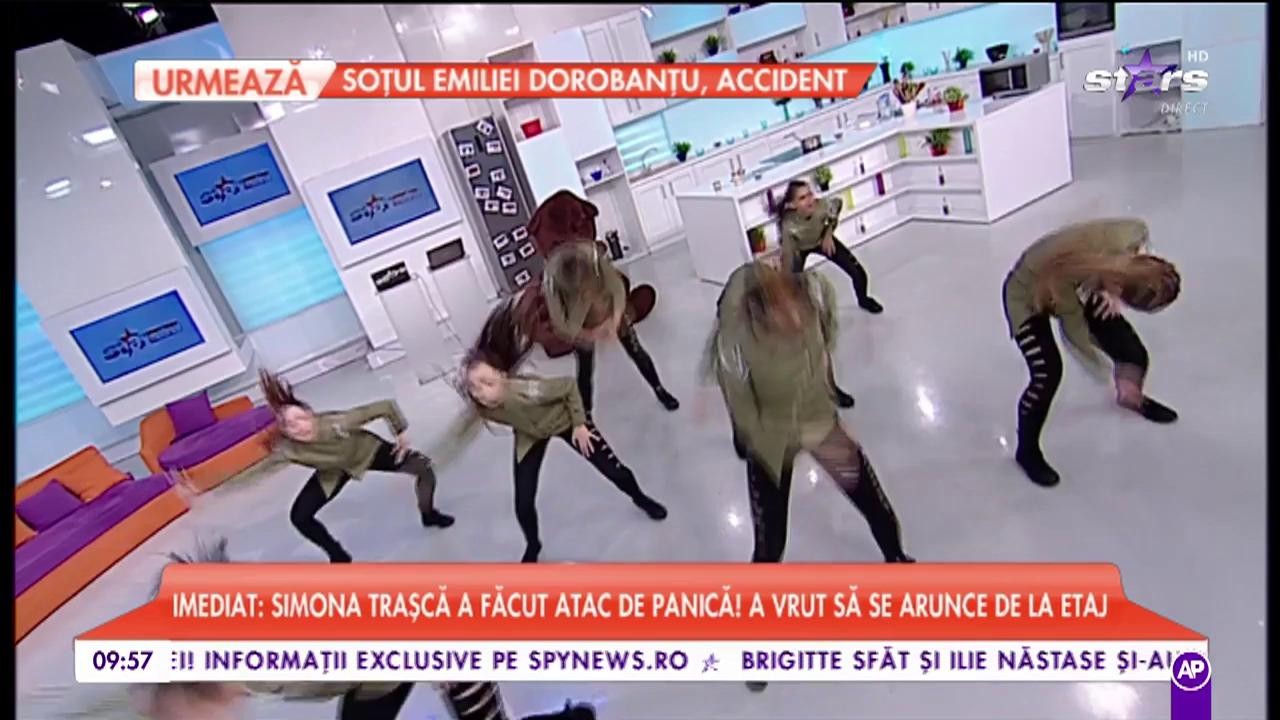 Trupa Pasitos, spectacol &icirc;n platoul matinalilor