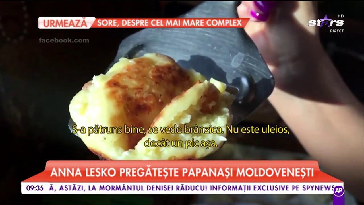 Anna Lesko pregătește "Papanași Moldovenești"! Artista poate concura oric&acirc;nd &icirc;ntr-un show culinar