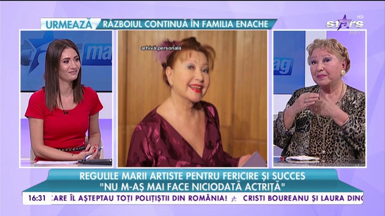 Rodica Popescu Bitănescu, regulile marii artiste pentru fericire și succes: &rdquo;Nu m-aș mai face niciodată actriță&rdquo;
