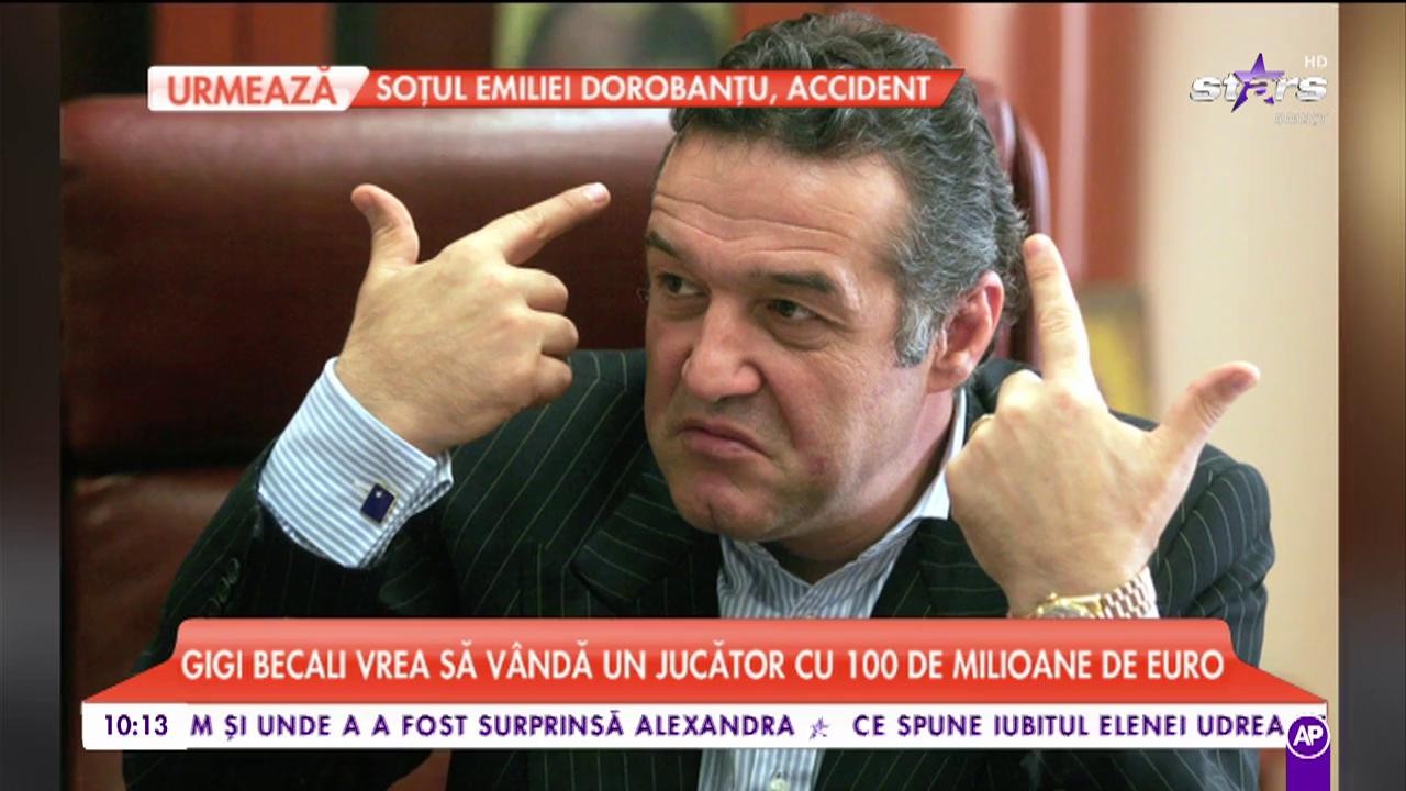 Gigi Becali vrea să v&acirc;ndă un jucător cu 100 de milioane de euro