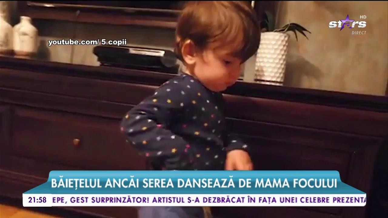 Micul Moise, băiețelul familiei S&icirc;nă, extrem de talentat, deşi este &icirc;ncă la o v&acirc;rstă foarte mică