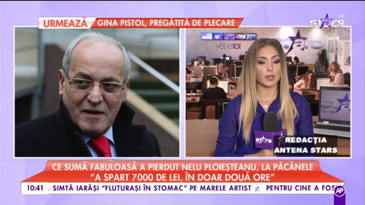 Ce sumă fabuloasă a pierdut Nelu Ploieșteanu la păcănele. Artistul a pierdut doua ore la o sală de jocuri de noroc