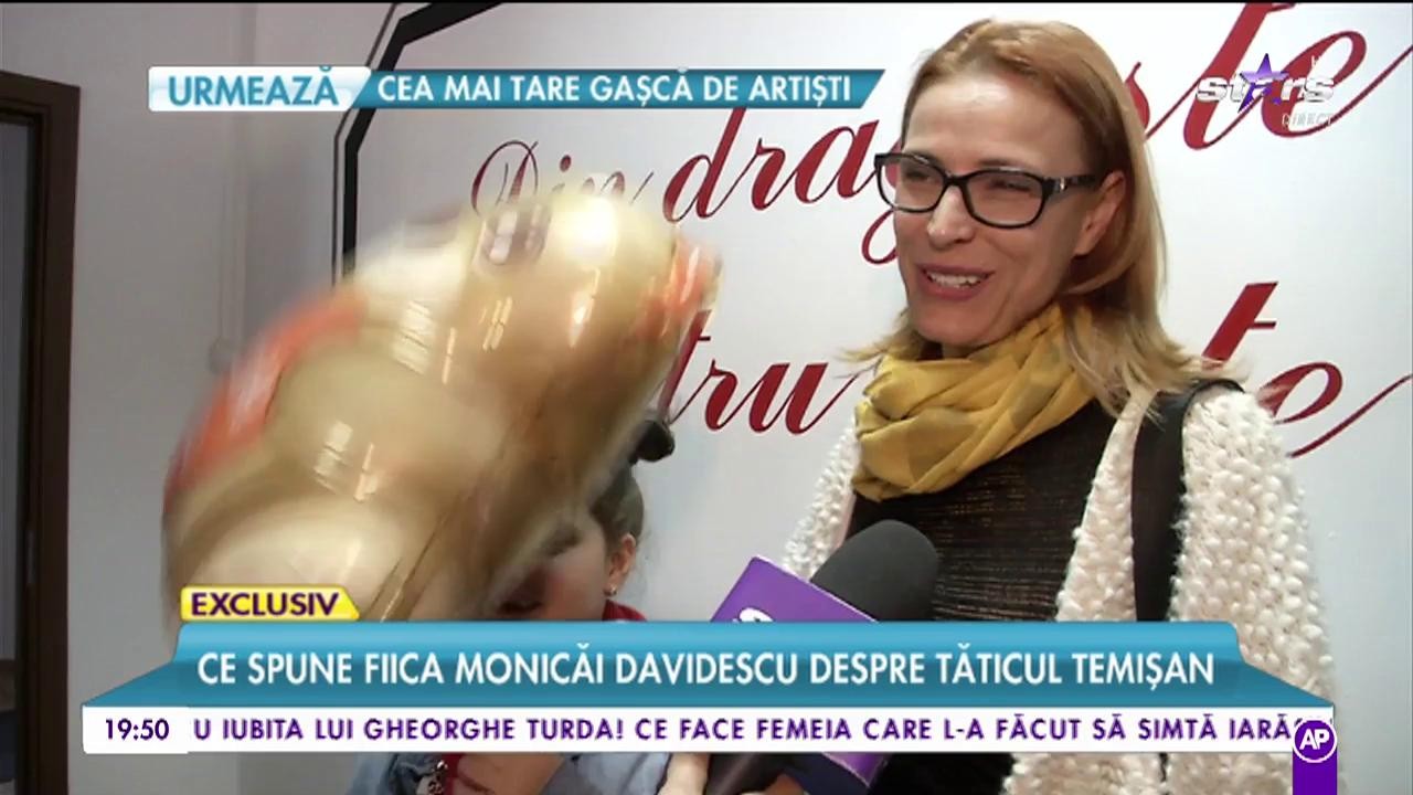 Fiica Monicăi Davidescu şi a lui Aurelian Temişan &icirc;şi dă de gol părinţii: &rdquo;Pe mami am rugat-o să-mi facă o surioară&rdquo;