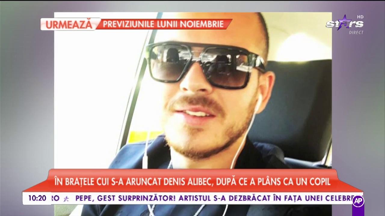 După ce a pl&acirc;ns ca un copil &icirc;n unei audienţe numeroase, Denis Alibec s-a aruncat &icirc;n brațele mamei