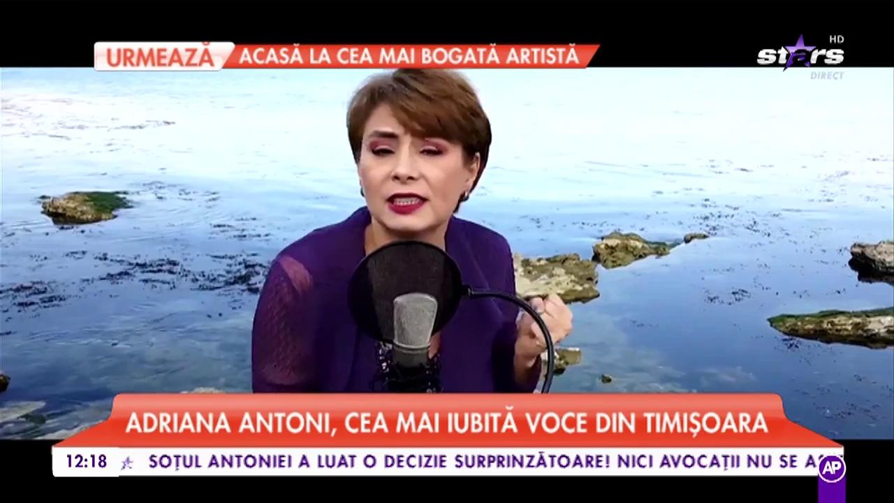 Adriana Antoni, cea mai iubită voce din Timișoara, vine &icirc;n platoul Star Matinal cu cea mai nouă piesă