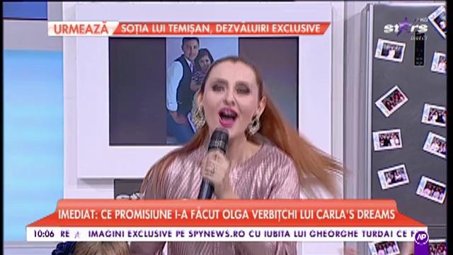 Alina Sorescu interpretează ultima sa melodie, &icirc;n platoul de la Star Matinal