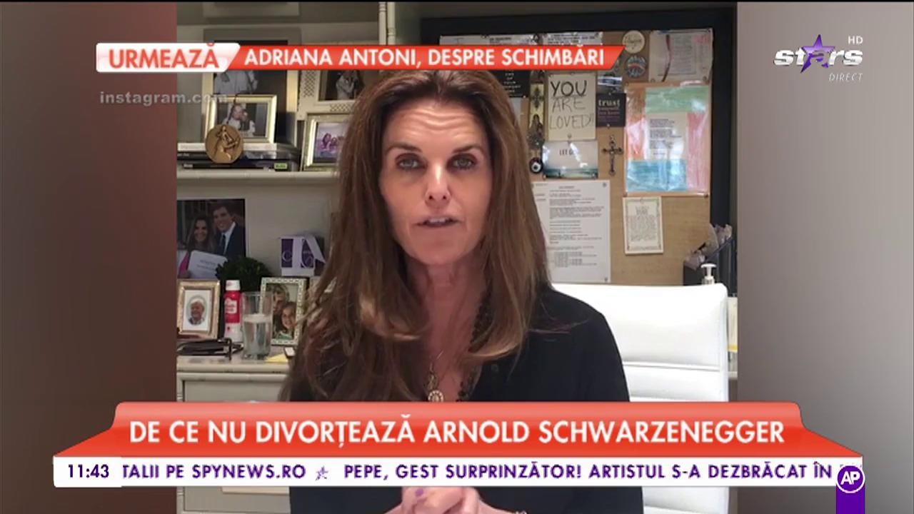 De ce nu divorțează Arnold Schwarzenegger. Motivul pentru care starul am&acirc;nă divortul