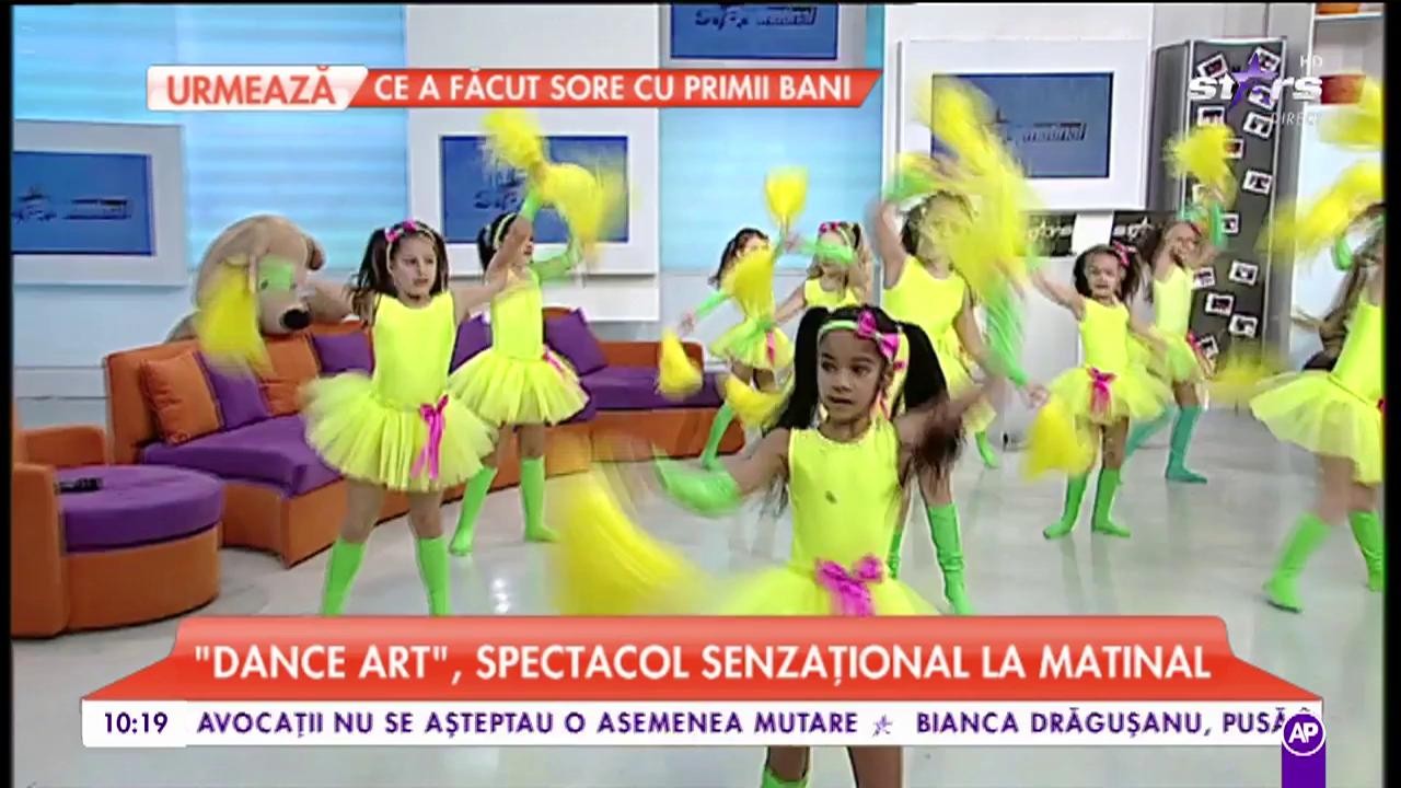 &rdquo;Dance Art&rdquo; fac un spectacol senzational la Star Matinal