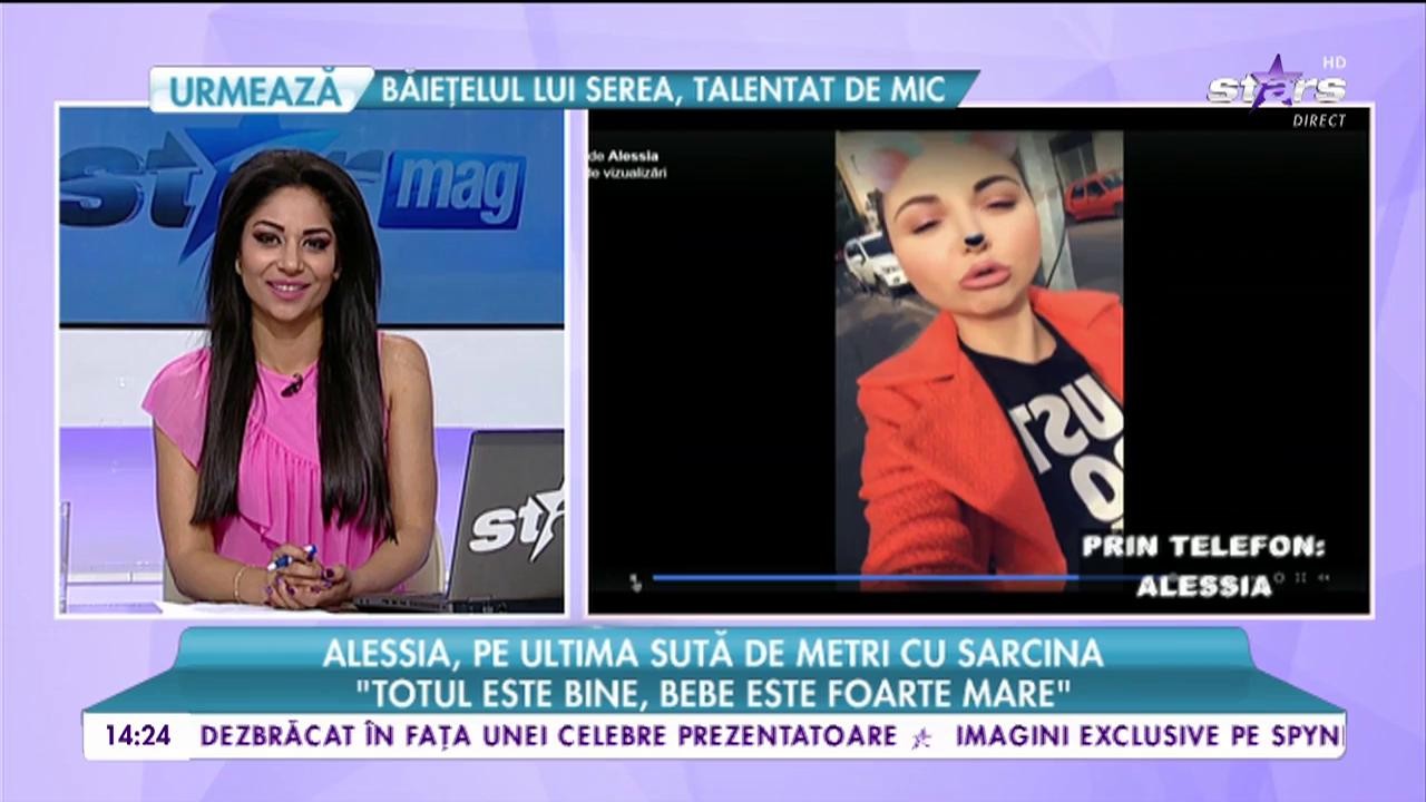 Alessia, ultimele declarații &icirc;nainte să devină mamă. Artista se pregătește să nască