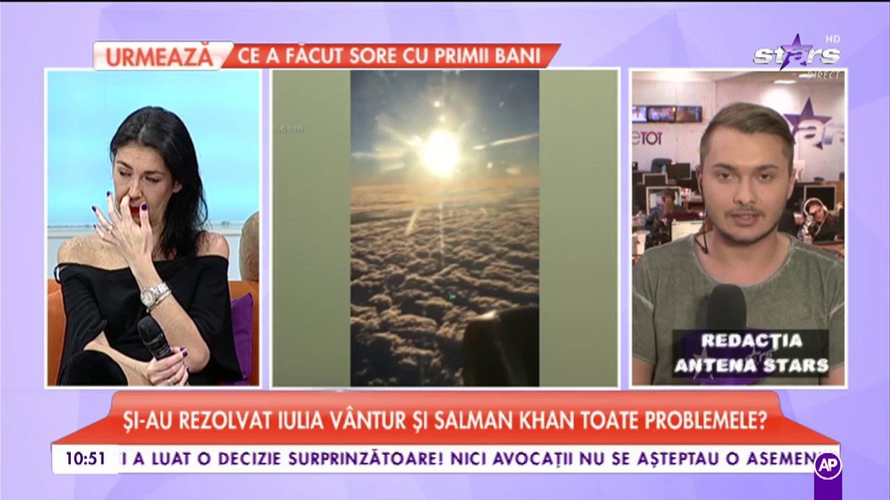 Iulia V&acirc;ntur s-a intors &icirc;n India. Și-au rezolvat cei doi toate problemele