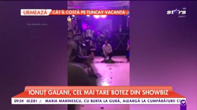 Ionuţ Galani, cel mai tare botez din showbiz