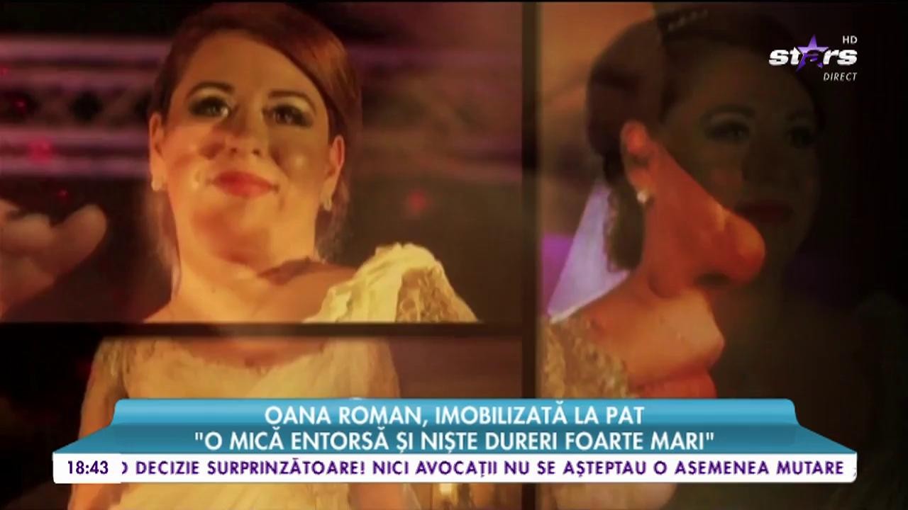 Oana Roman a avut un accident și a ajuns la spital. Vedeta este imobilizată la pat: &rdquo;O mică entorsă și niște dureri foarte mari&rdquo;