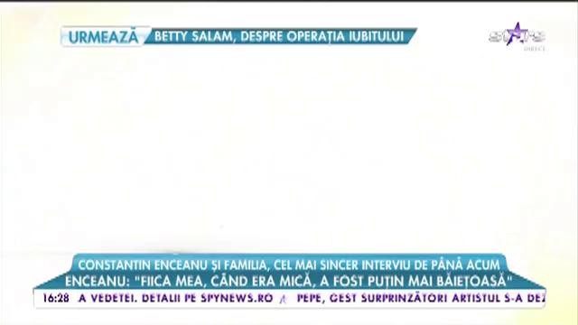 Constantin Enceanu și familia, cel mai sincer interviu de p&acirc;nă acum: &rdquo;Fiica mea, c&acirc;nd era mică, a fost puțin mai băiețoasă&rdquo;