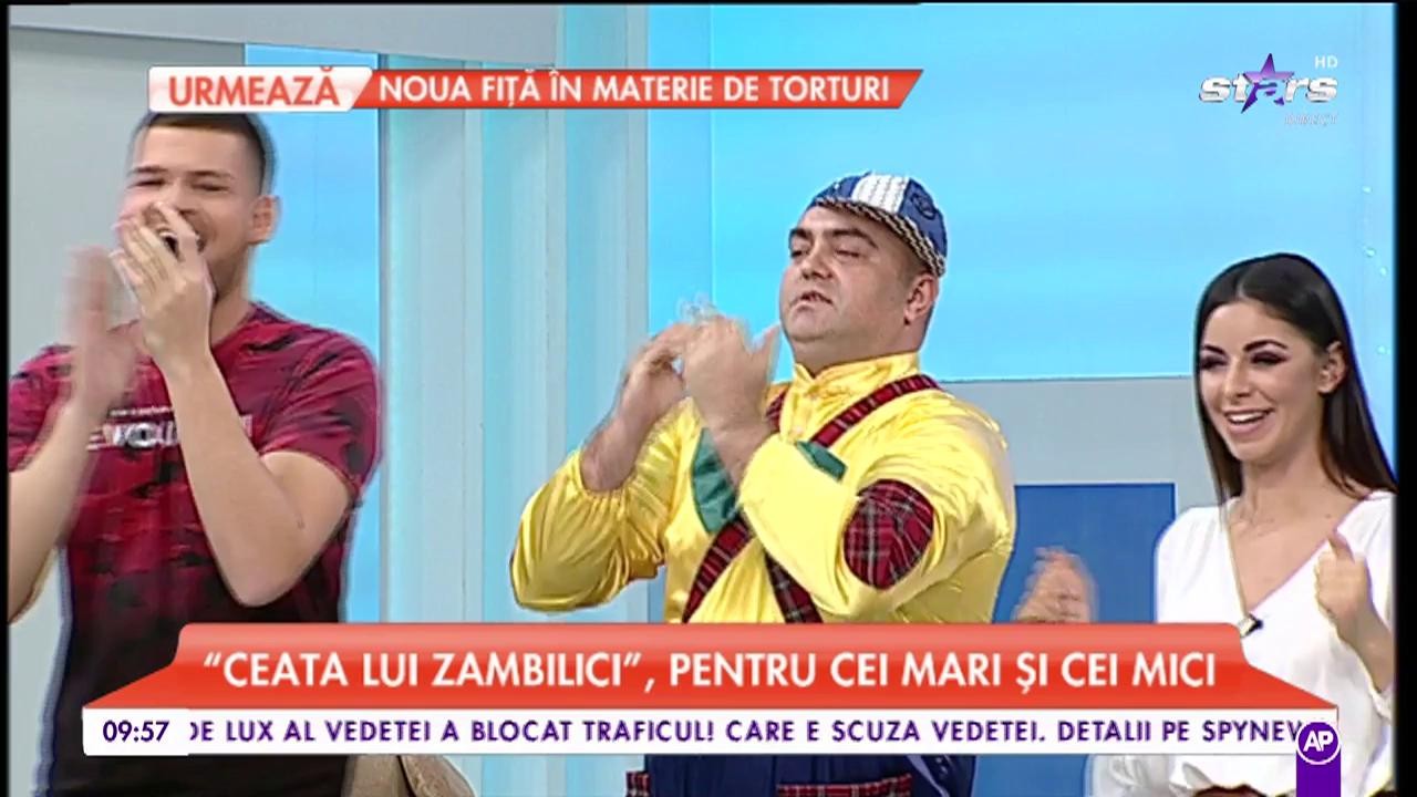 "Ceata lui Zambilici", pentru cei mari şi cei mici