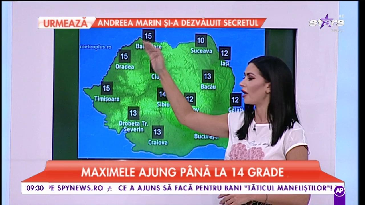 Vremea se menţine plăcută! &Icirc;ncă nu schimbaţi garderoba!