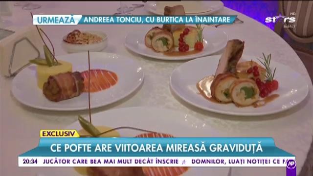 Oana și Laurențiu &icirc;și aleg meniul de nuntă. Ce pofte are viitoare mireasă graviduță?