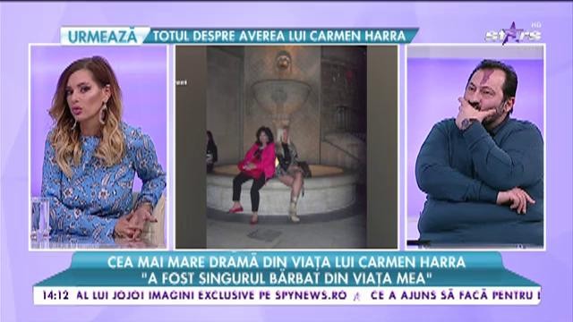 Cea mai mare dramă din viața lui Carmen Harra: "Soțul meu a murit &icirc;n brațele mele"