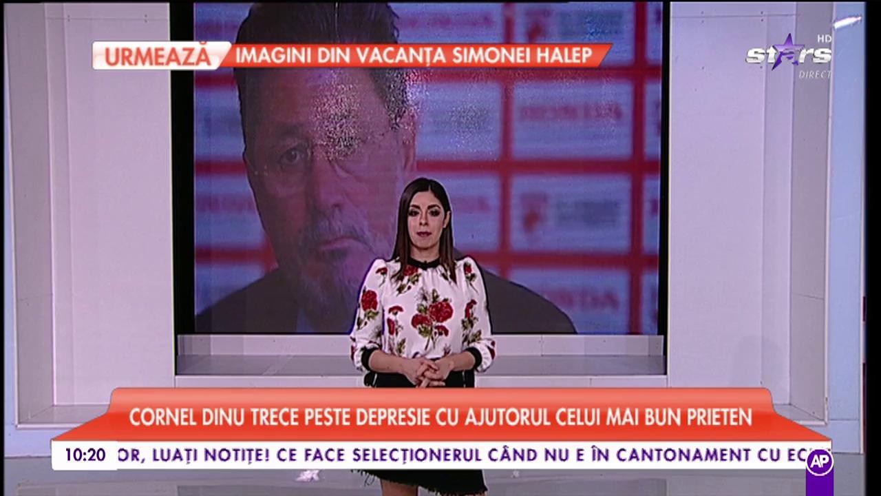 Cornel Dinu şi-a scos cel mai bun prieten la plimbare