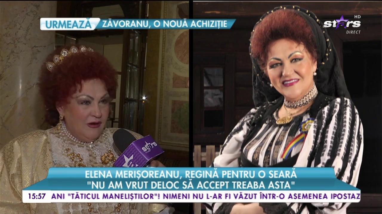 Elena Merișoreanu, regină pentru o seară: C&acirc;nd eram t&acirc;nără, eram pasionată de pantofi&rdquo;