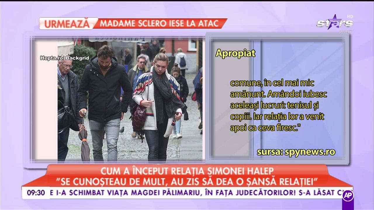 Cum a &icirc;nceput relația Simonei Halep cu iubitul italian