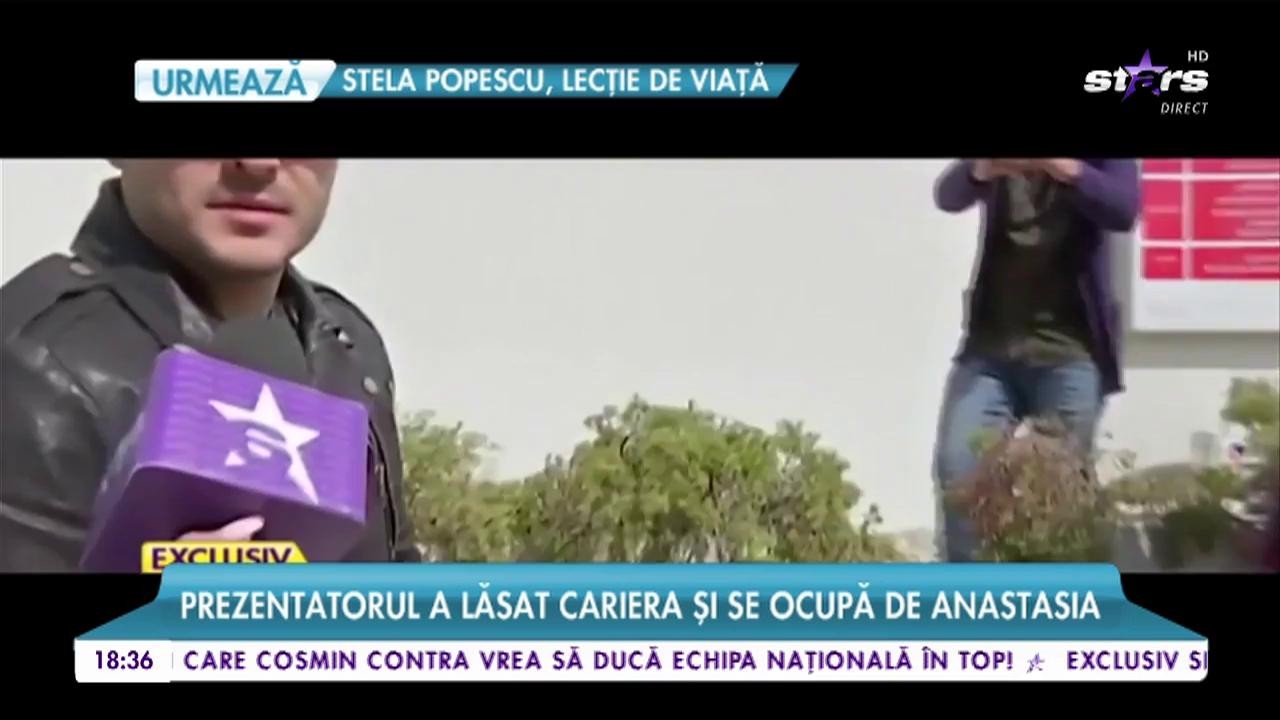 Liviu Varciu topit după fiica sa.Prezentatorul a lăsat cariera și se ocupa de Anastasia