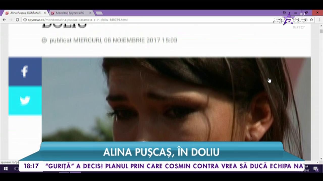 Alina Pușcaș, &icirc;n doliu. Tatăl prezentatoarei, Marcel Pușcaș, a &icirc;ncetat din viată