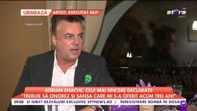 Adrian Enache, cele mai sincere declarații: &bdquo;Trebuie să onorez și șansa care mi s-a oferit acum trei ani&rdquo;