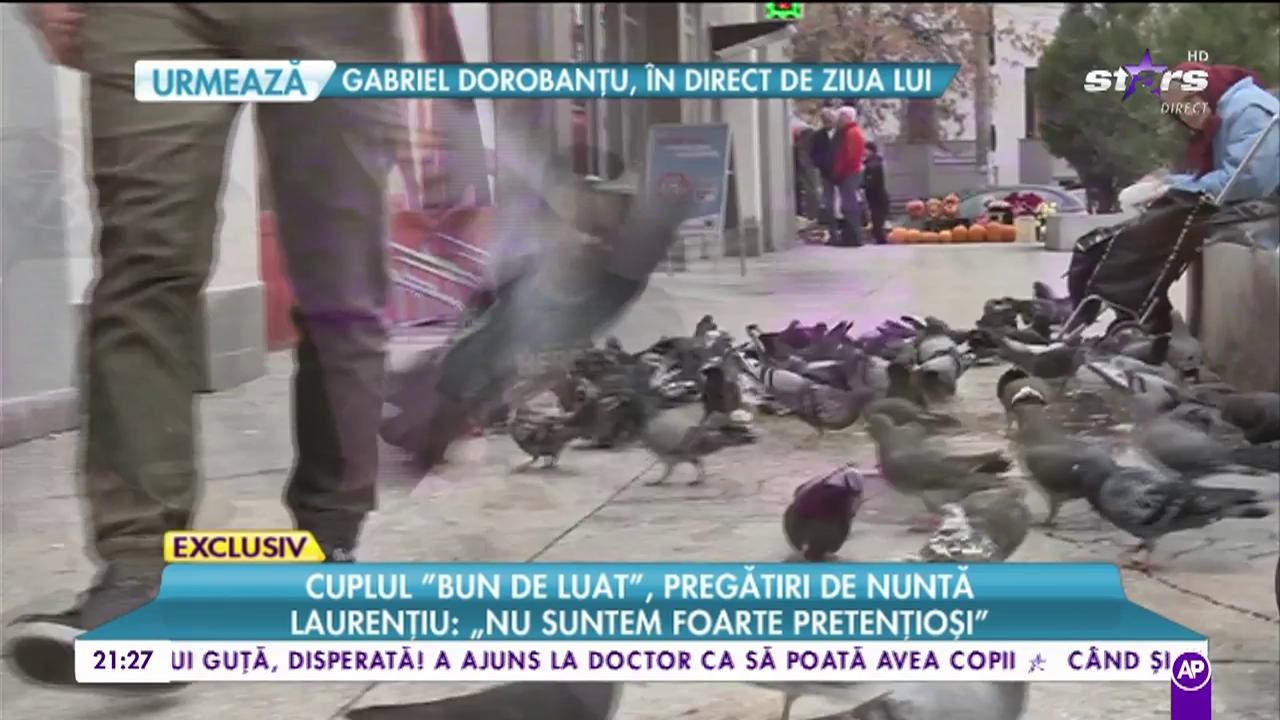 Cuplu &rdquo;Bun de luat&rdquo;, pregătiri de nuntă. Laurențiu: &rdquo;Numele de Elias l-am ales după numele unui băiețel&rdquo;
