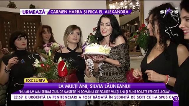 Silvia Lăuneanu &icirc;și serbează ziua de naștere &icirc;n direct