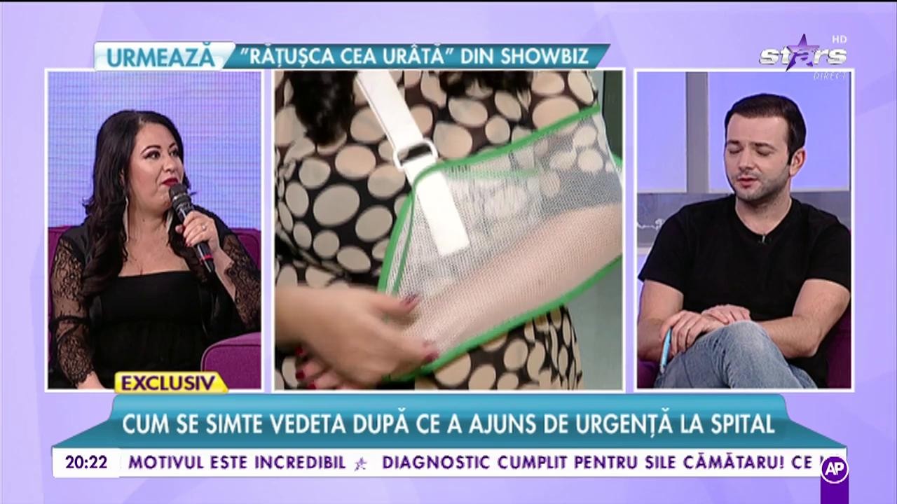 Oana Roman: &bdquo;M-am &icirc;mpiedicat, am căzut și am mers urgent la doctor&rdquo;