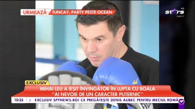 Mihai Leu a ieşit &icirc;nvingător cu boala: "A fost cea mai mare bucurie pentru mine"