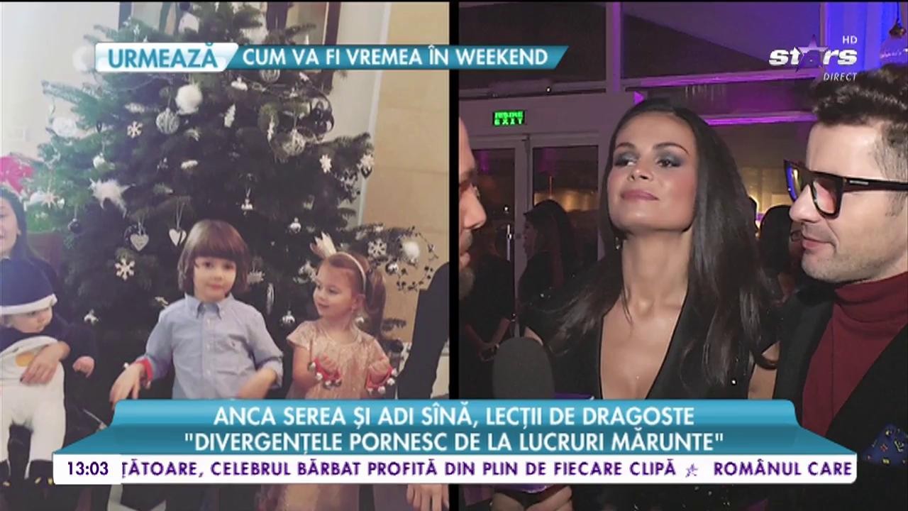 Anca Serea și Adi S&icirc;nă, lecții de dragoste: &bdquo;C&acirc;nd doi oameni se iubesc, se iubesc și peste oceane&rdquo;