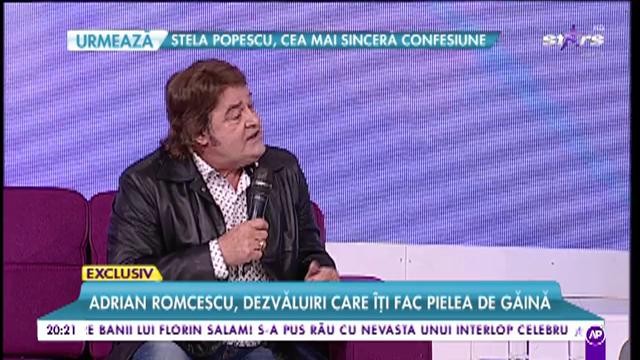 Adrian Romcescu, dezvăluiri care &icirc;ți fac pielea de găină! Artistul a visat că și-a pierdut mama