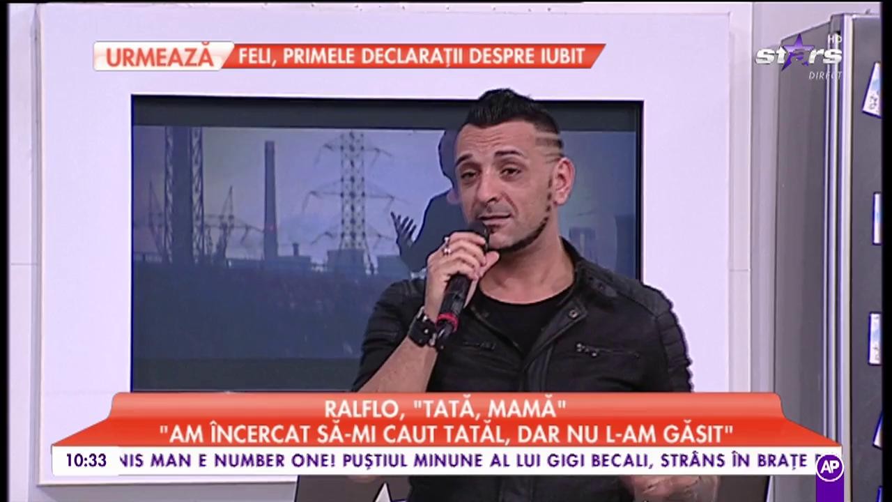 Ralflo: &bdquo;Eu nu mi-am cunoscut tatăl niciodată&rdquo;