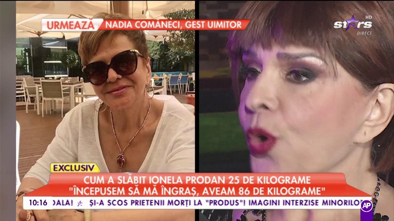 Cum a slăbit Ionela Prodan 25 de kg: &bdquo;&Icirc;ncepusem să mă &icirc;ngraș, aveam 86 de kg&rdquo;