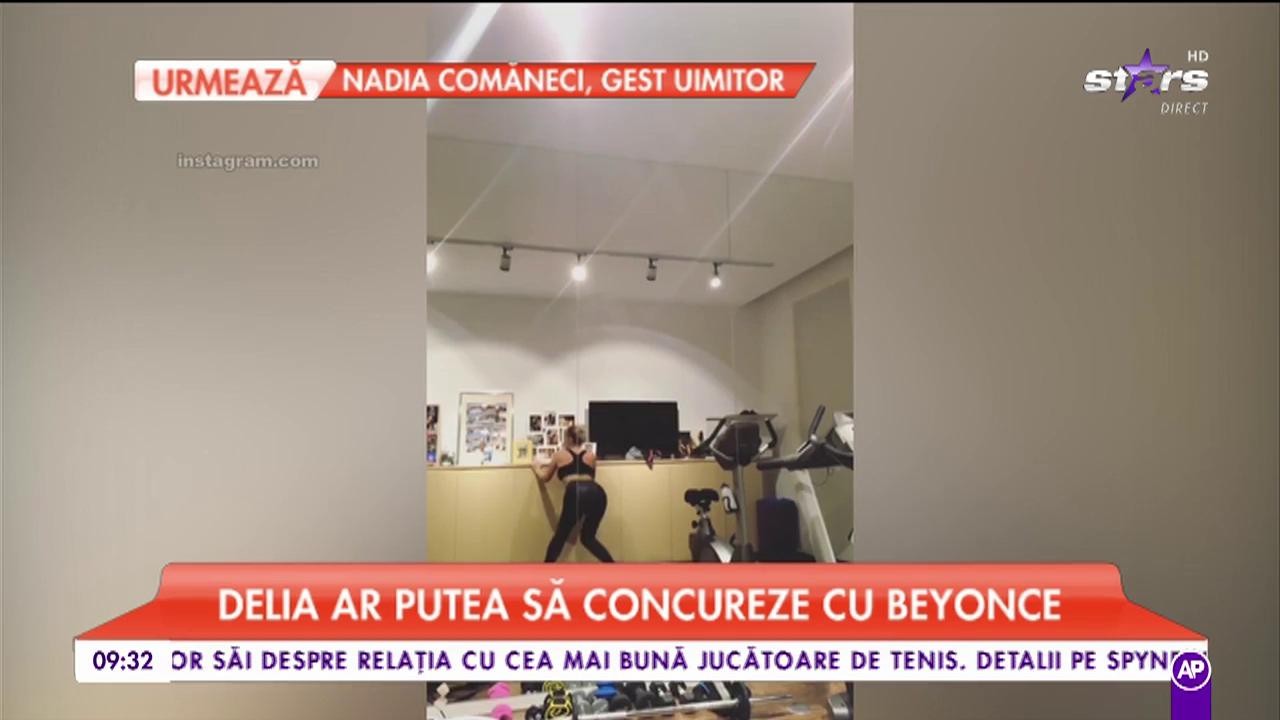 Delia, lecții de dans, la ea acasă. Cum face ea show, nimeni nu face