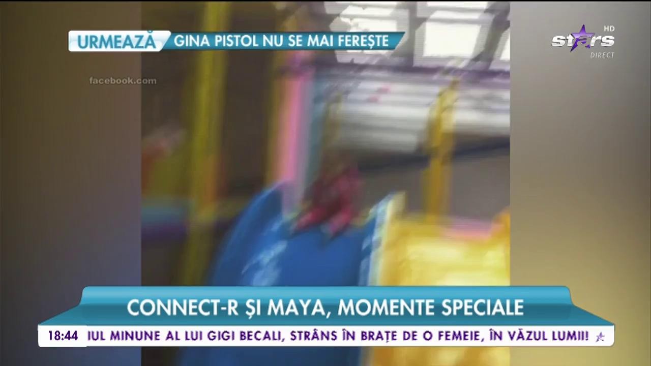 Connect-R și Maya, fiica sa,  momente speciale