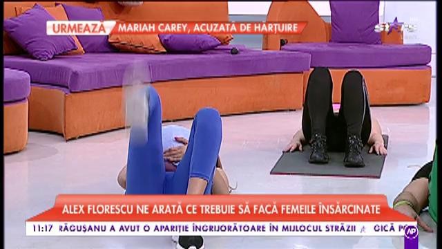 Exerciții rapide pentru graviduțe
