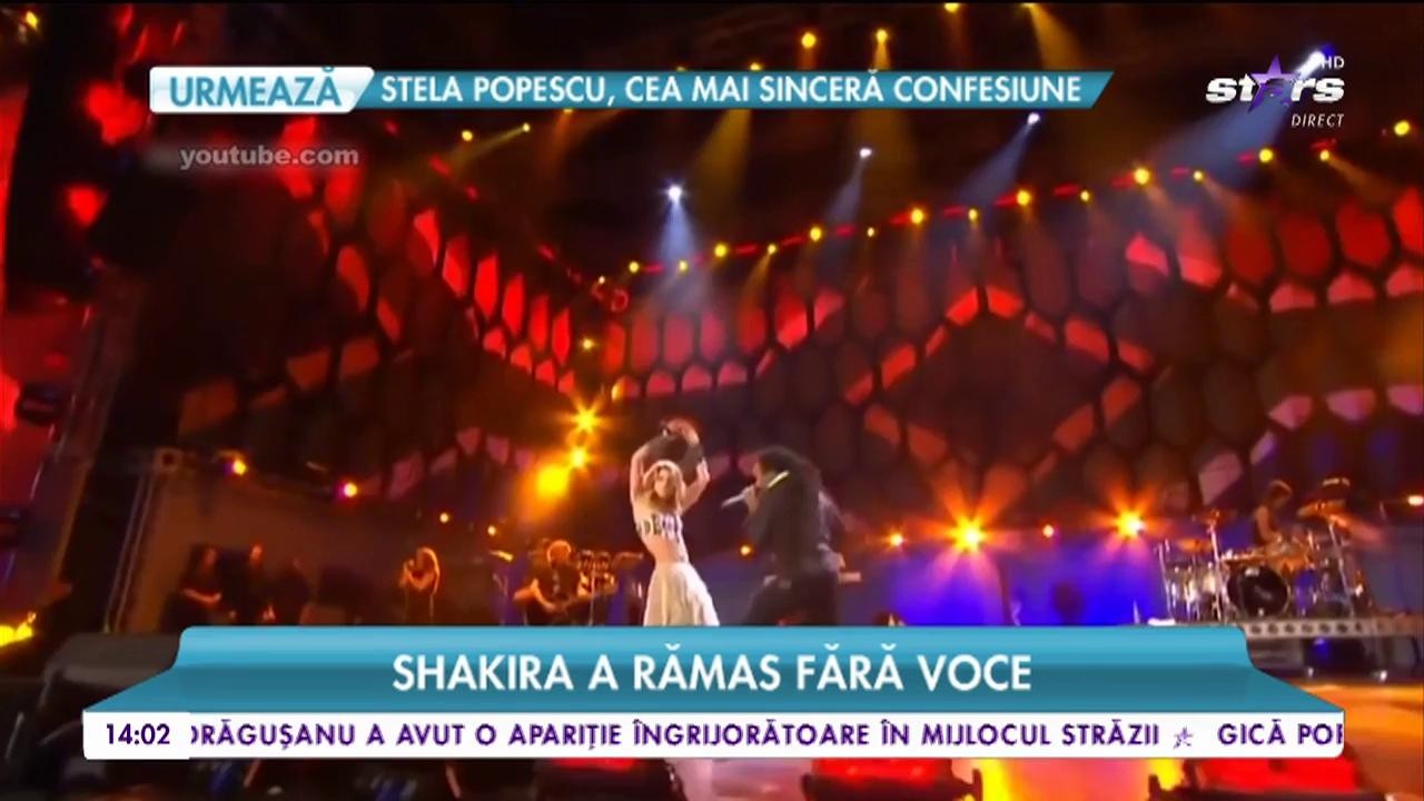 Shakira a rămas fără voce. Artista și-a anulat toate concertele
