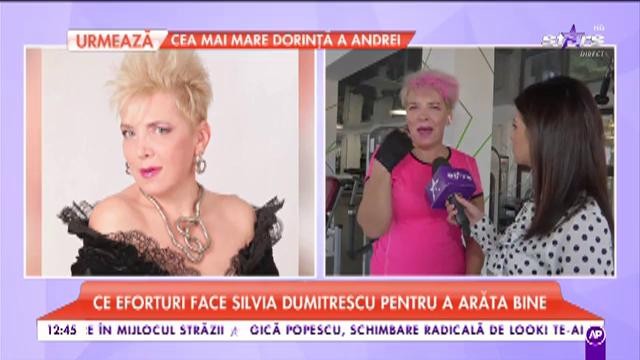 Ce eforturi face Silviana Dumitrescu pentru a arăta bine