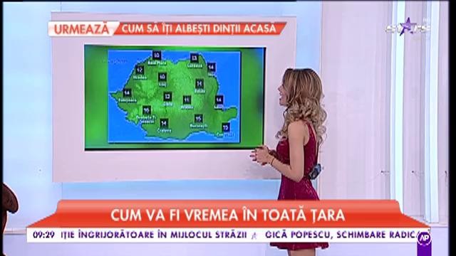 Cum va fi vremea &icirc;n acest weekend. Maximele ating 16&deg;C