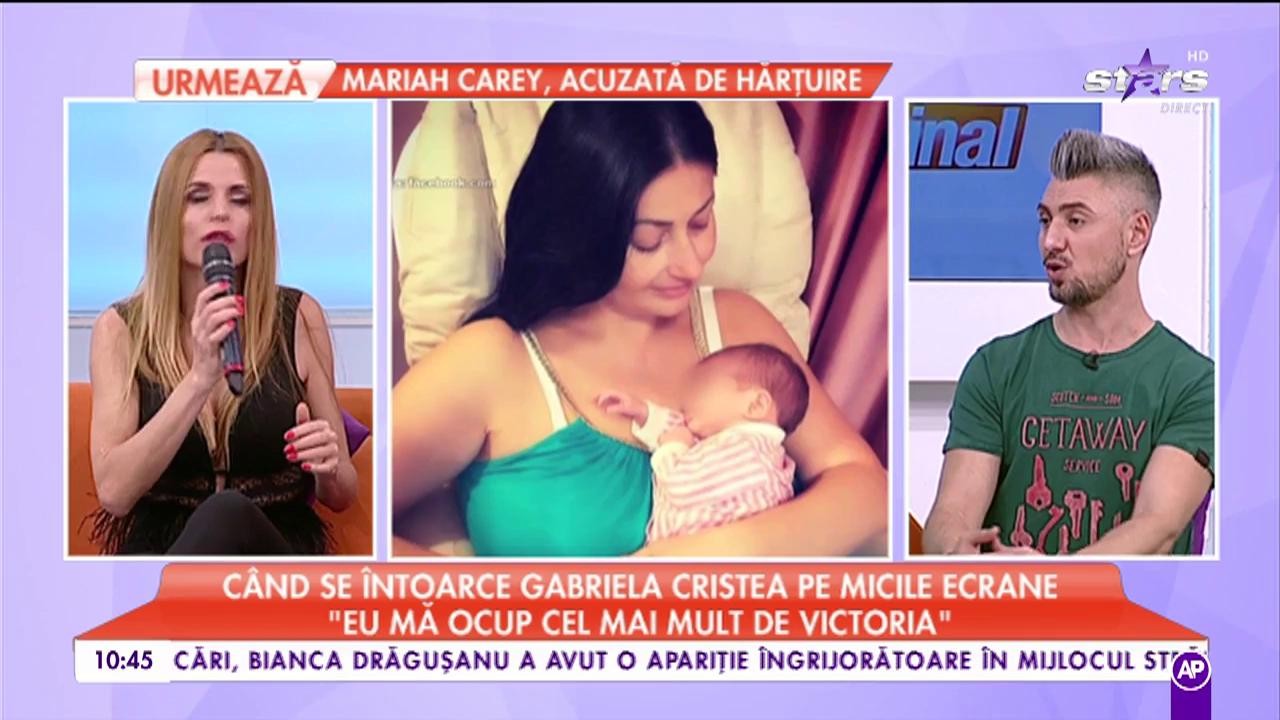 C&acirc;nd se &icirc;ntoarce Gabriela Cristea pe micile ecrane