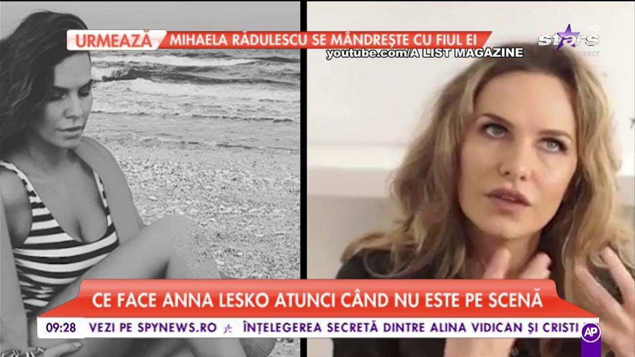 Ce face  Anna Lesko atunci c&acirc;nd nu este pe scenă